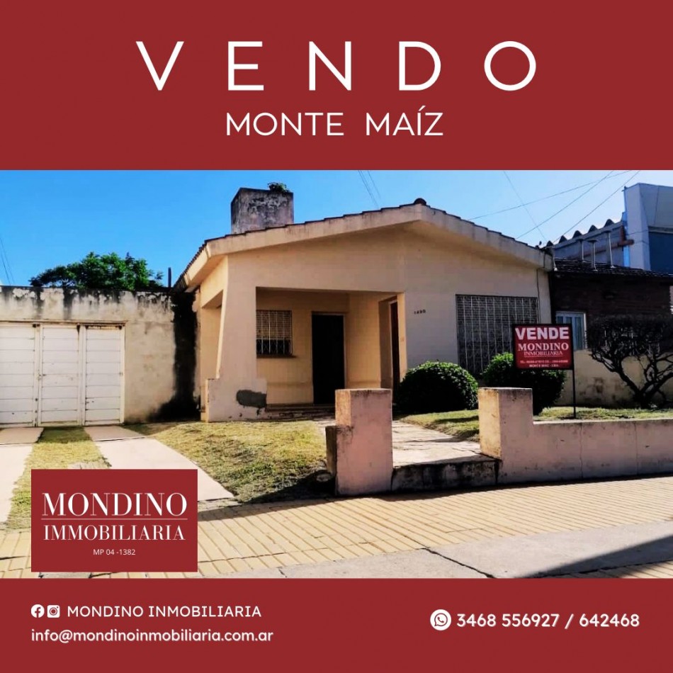 Foto Casa en Venta en Monte Maiz, Córdoba - pix1112821045 - BienesOnLine