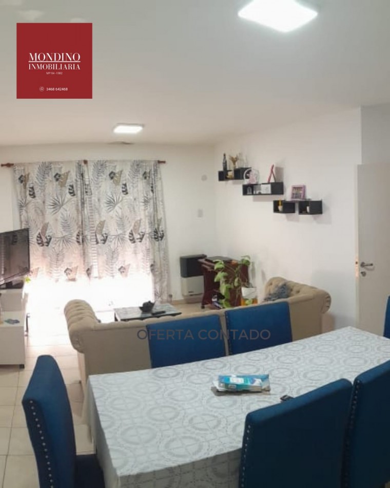 DEPARTAMENTO EN VENTA MONTE MAIZ CON DOS DORMITORIOS Y COCHERA