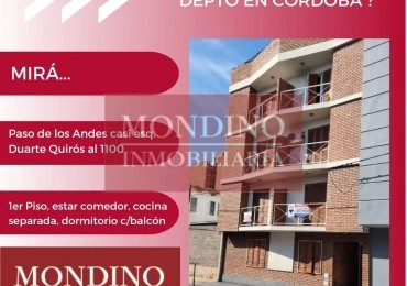 ALQUILER DE DEPARTAMENTO DE UN DORMITORIO!!!!